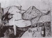 Edvard Munch After the day oil on canvas